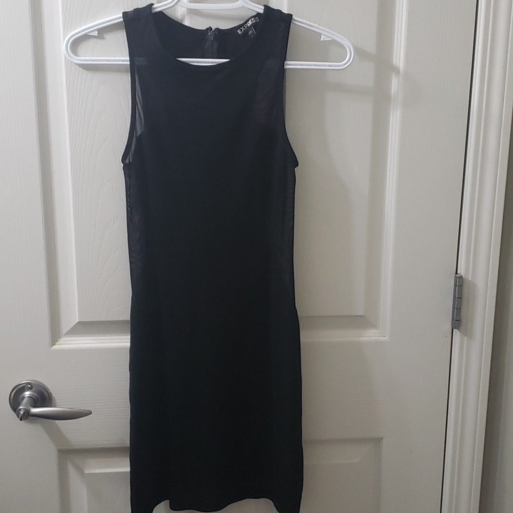 Express hour glass cut out mesh dress❤